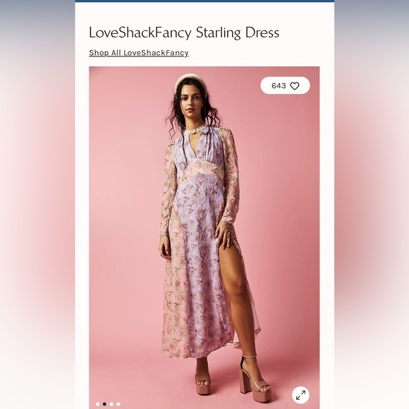 LoveShackFancy Starling Dress sz 2 - Picture 10 of 12